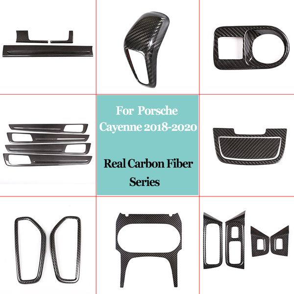 real carbon fiber car interior center control gear ac deroration door panel frame trim for 2018-2019 cup holder
real carbon fiber car interior center control gear ac deroration door panel frame trim for 2018-2019 cup holder