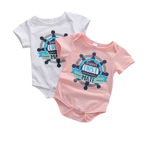 0-12m newborn infant baby girls boys bodysuits cartoon letter print short sleeve cotton jumpsuits, Blue
0-12m newborn infant baby girls boys bodysuits cartoon letter print short sleeve cotton jumpsuits, Blue