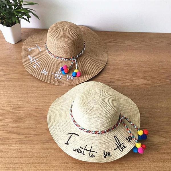 brand 2017 letter embroidery cap big brim ladies summer straw hat youth hats for women shade sunhat beach caps leisure, Blue;gray
brand 2017 letter embroidery cap big brim ladies summer straw hat youth hats for women shade sunhat beach caps leisure, Blue;gray