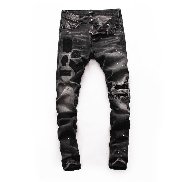 2020 mens designer jeans summer fashion designer men s clothing set up riding casual pants hip hop motorcycle mens skinny jeans, Blue
2020 mens designer jeans summer fashion designer men s clothing set up riding casual pants hip hop motorcycle mens skinny jeans, Blue