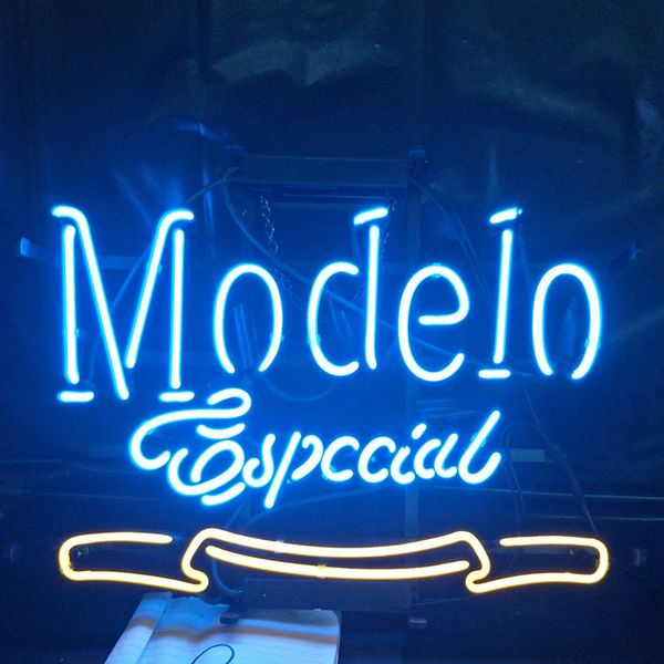 modelo special neon sign lamp design beer advertising decoration art gift display real glass neon light metal frame 17'' 24
modelo special neon sign lamp design beer advertising decoration art gift display real glass neon light metal frame 17'' 24