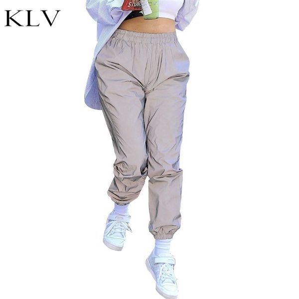 plus size mid waist harem cargo pants solid night reflective full length trousers loose hip hop running joggers with pockets, Black
plus size mid waist harem cargo pants solid night reflective full length trousers loose hip hop running joggers with pockets, Black