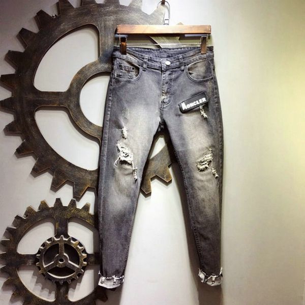 new fashion brand jeans, high matching jeans, heavy industry embroidery. printing, straight leg. micro elastic-3, Blue
new fashion brand jeans, high matching jeans, heavy industry embroidery. printing, straight leg. micro elastic-3, Blue