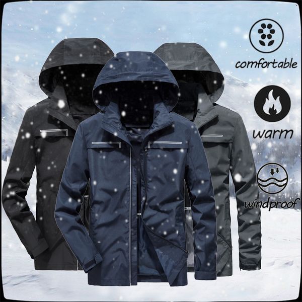 men's casual fleece outdoor jacket autumn winter long sleeve hooded zipper mens jacket outwear male cowboy winter, Black;brown
men's casual fleece outdoor jacket autumn winter long sleeve hooded zipper mens jacket outwear male cowboy winter, Black;brown