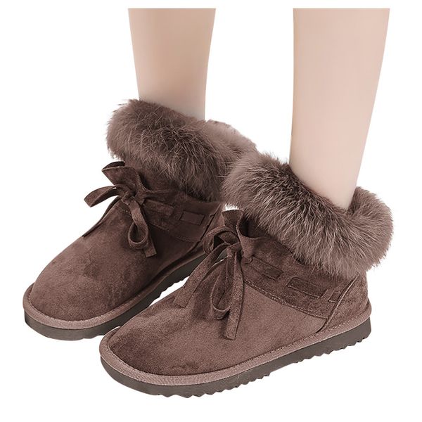 fashion plus velvet snow boots woman shoes new arrival winter warm butterfly-knot ankle boots shoes non-slip plush ball, Black
fashion plus velvet snow boots woman shoes new arrival winter warm butterfly-knot ankle boots shoes non-slip plush ball, Black