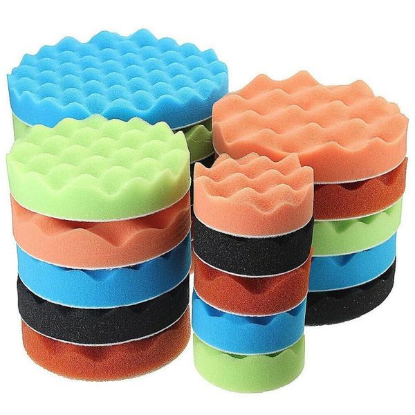 auto car accessories 19pcs 3" inch 80mm sponge car buff buffing polishing pad kit set for polisher automobile paint care
auto car accessories 19pcs 3" inch 80mm sponge car buff buffing polishing pad kit set for polisher automobile paint care