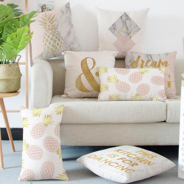 pink and gold party decoration marble cushion geometric diamond shape english text decorative pillows nordic style for home sofa
pink and gold party decoration marble cushion geometric diamond shape english text decorative pillows nordic style for home sofa