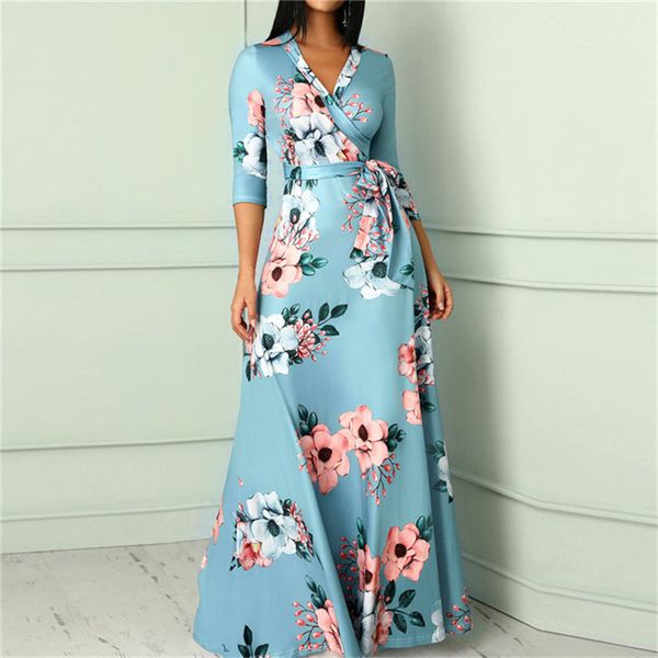 2020 new winter autumn dress women v-neck print floral party dress plus size womens long dress s-5xl, White;black
2020 new winter autumn dress women v-neck print floral party dress plus size womens long dress s-5xl, White;black
