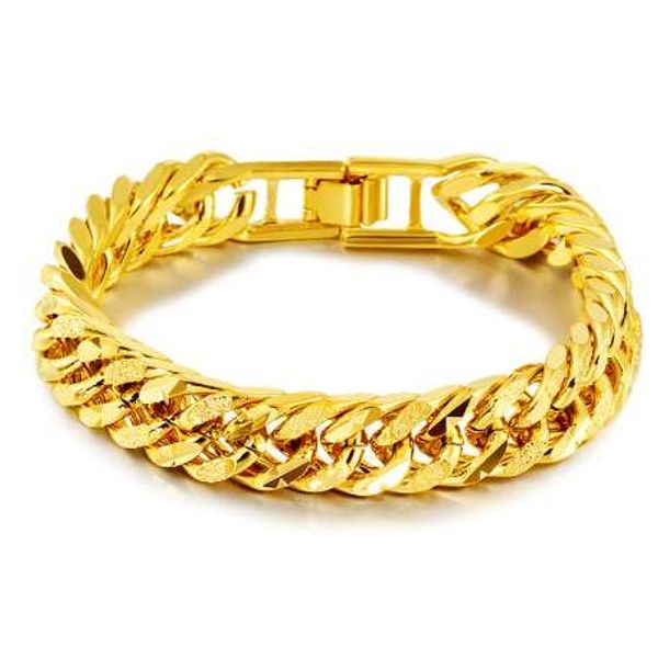 romad hip hop gold chain bracelet for men 12mm stainless steel 24k plated fashion jewelry meal female charms jewelry r4, Black
romad hip hop gold chain bracelet for men 12mm stainless steel 24k plated fashion jewelry meal female charms jewelry r4, Black