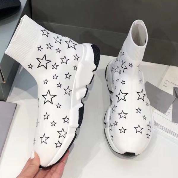 2020 new walking speed shoes trainer oreo triple stretch knit paris fashion flat socks boot designer men women walking casual sneakers, Black
2020 new walking speed shoes trainer oreo triple stretch knit paris fashion flat socks boot designer men women walking casual sneakers, Black