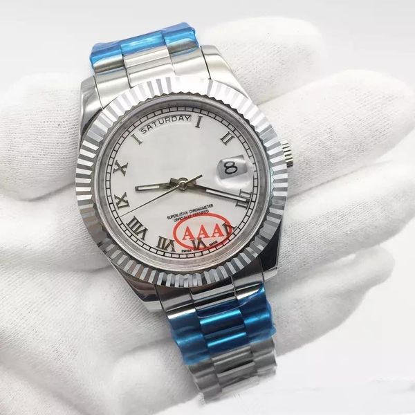 2019 hot sale Mens Watch Day date President Silver Stainless Steel Silver Dial Roma Number Sapphire Glass top Quality Original Clasp
2019 hot sale Mens Watch Day date President Silver Stainless Steel Silver Dial Roma Number Sapphire Glass top Quality Original Clasp
