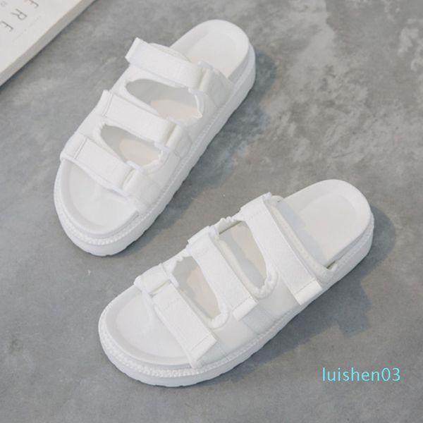 2019 women slippers black pink white shoes woman beach sandals loop&hook outdoor indoor summer slippers non-slip soft flats l03
2019 women slippers black pink white shoes woman beach sandals loop&hook outdoor indoor summer slippers non-slip soft flats l03