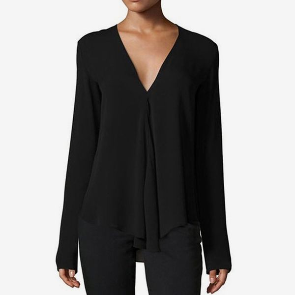 blouses deep v neck long sleeve womens feminine ruffle 2019 spring shirt elegant woman dropshipping plus size, White
blouses deep v neck long sleeve womens feminine ruffle 2019 spring shirt elegant woman dropshipping plus size, White