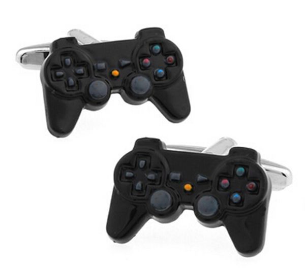 new arrival men's fashion cuff button black colour novelty gamepad joystick style cuff button wholesale cufflinks abotoadura, Silver;golden
new arrival men's fashion cuff button black colour novelty gamepad joystick style cuff button wholesale cufflinks abotoadura, Silver;golden