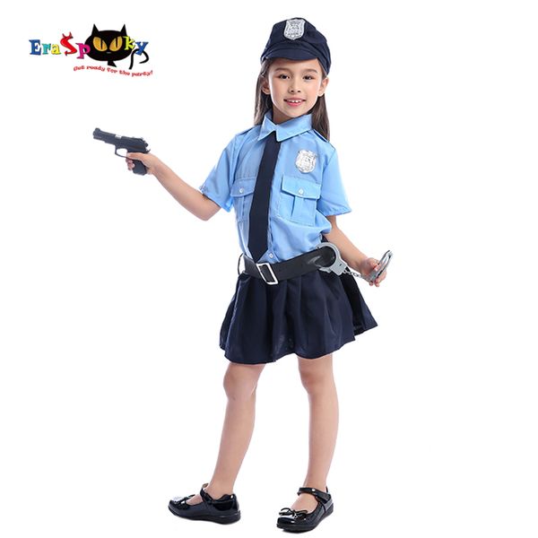 eraspooky full set cute dress cosplay cop uniform halloween costume kids girl officer carnival party fancy dress, Black;red
eraspooky full set cute dress cosplay cop uniform halloween costume kids girl officer carnival party fancy dress, Black;red
