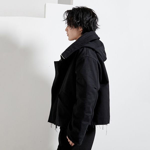 hooded black big size cotton-padded coat long sleeve loose fit women parkas fashion tide new autumn winter 2020
hooded black big size cotton-padded coat long sleeve loose fit women parkas fashion tide new autumn winter 2020