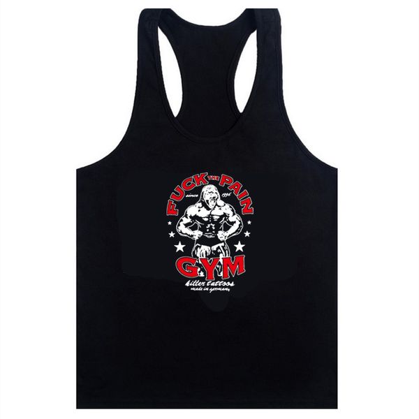 men' tank gym mens vest muscle fashion sleeveless stringer brand back clothing bodybuilding singlets fitness workout sports shirt, White;black
men' tank gym mens vest muscle fashion sleeveless stringer brand back clothing bodybuilding singlets fitness workout sports shirt, White;black