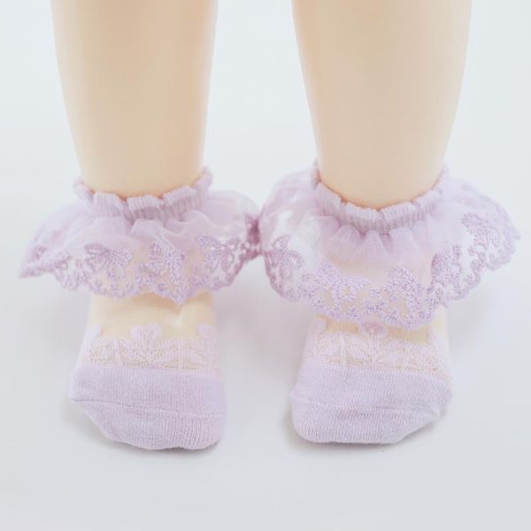 socks baby girls soft non-slip floor, Pink;yellow