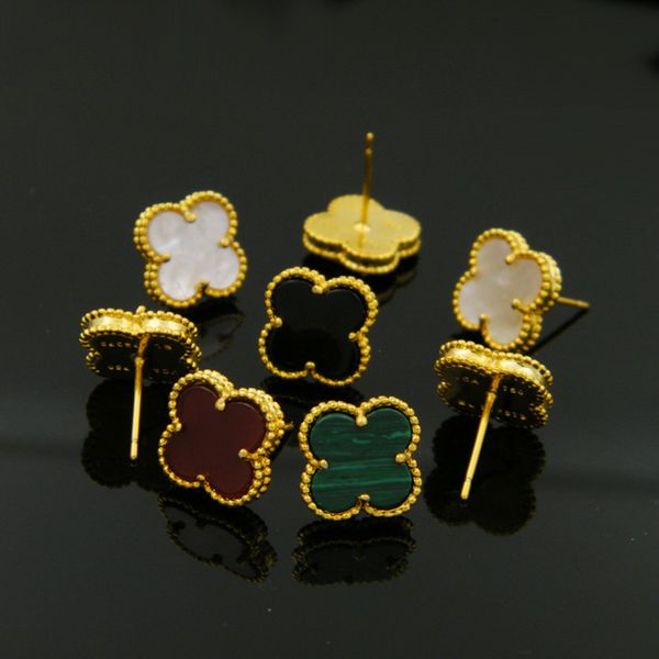 fashion jewelry wholesale natural black and white shell agate four leaf flower earrings copper plated 18k gold earrings
fashion jewelry wholesale natural black and white shell agate four leaf flower earrings copper plated 18k gold earrings