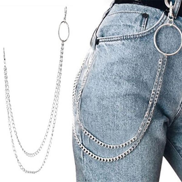 long trousers hipster key chains punk street big ring metal wallet belt chain pant keychain hiphop jewelry nice gift, Silver
long trousers hipster key chains punk street big ring metal wallet belt chain pant keychain hiphop jewelry nice gift, Silver
