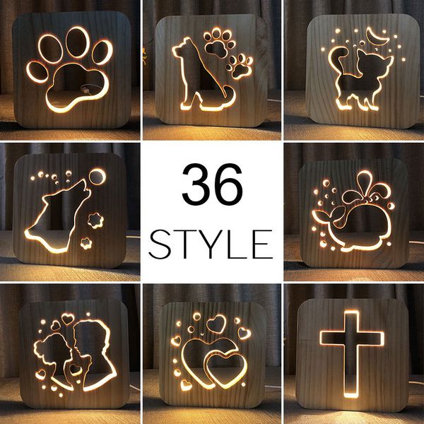wholesale 36 styles wooden dog paw cat animal night light french bulldog luminaria 3d lamp usb powered desk lights xmas gift
wholesale 36 styles wooden dog paw cat animal night light french bulldog luminaria 3d lamp usb powered desk lights xmas gift
