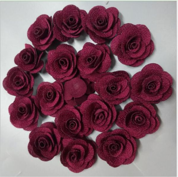 20pcs/bag wine red hand made dia 3.5cm silk rose artificial flower for wedding bouquet decoration flower diy hair accessoires
20pcs/bag wine red hand made dia 3.5cm silk rose artificial flower for wedding bouquet decoration flower diy hair accessoires