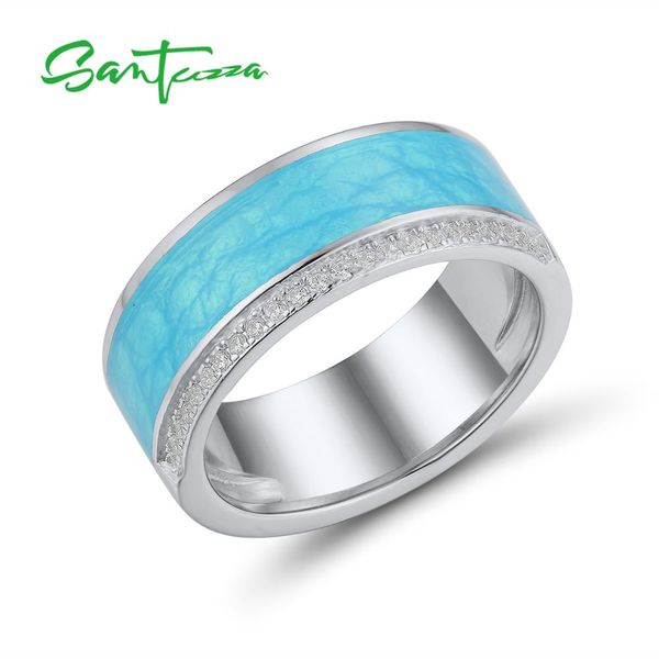 santuzza silver rings for women genuine 925 sterling silver blue enamel veins sparkling cz trendy simple jewelry handmade, Golden;silver
santuzza silver rings for women genuine 925 sterling silver blue enamel veins sparkling cz trendy simple jewelry handmade, Golden;silver