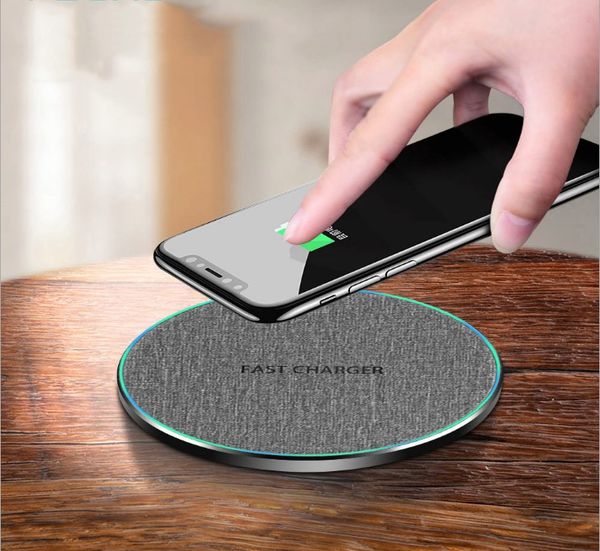qi standard round aluminium cloth 15w wireless quick charger fast charging charger for iphone 11 8 x samsung s8 s9 note
qi standard round aluminium cloth 15w wireless quick charger fast charging charger for iphone 11 8 x samsung s8 s9 note