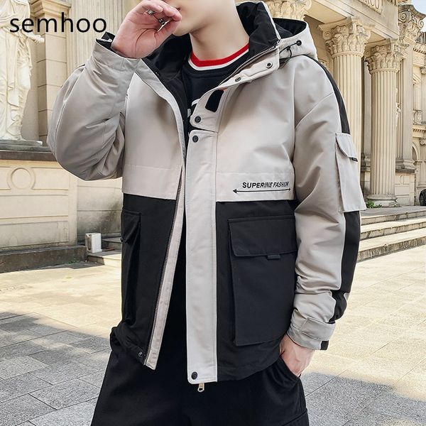 mens winter coats casual explosion model matching cotton jackets with hats male with many pockets fashion warm size simple, Black
mens winter coats casual explosion model matching cotton jackets with hats male with many pockets fashion warm size simple, Black