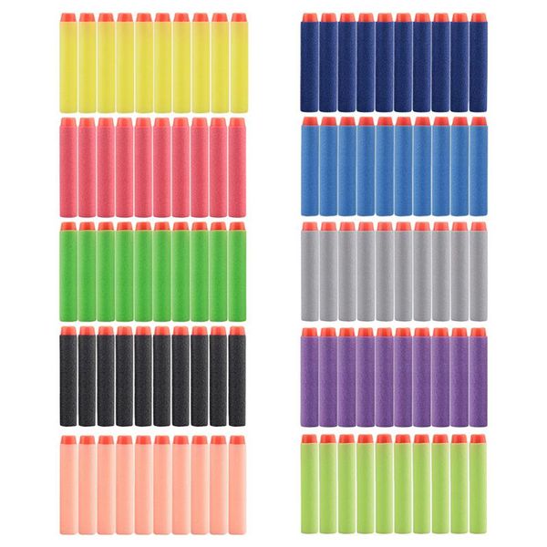 10pcs multicolor 7.2cm eva soft hollow hole head refill darts toy gun bullets for nerf series blasters kids birthday gifts
10pcs multicolor 7.2cm eva soft hollow hole head refill darts toy gun bullets for nerf series blasters kids birthday gifts