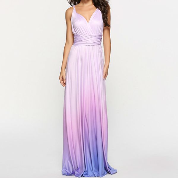 ins multi-way wear women formal dress gradient color sleeveless maxi dress bridesmaids robe longue femme vestidos de fiesta, Black;gray
ins multi-way wear women formal dress gradient color sleeveless maxi dress bridesmaids robe longue femme vestidos de fiesta, Black;gray