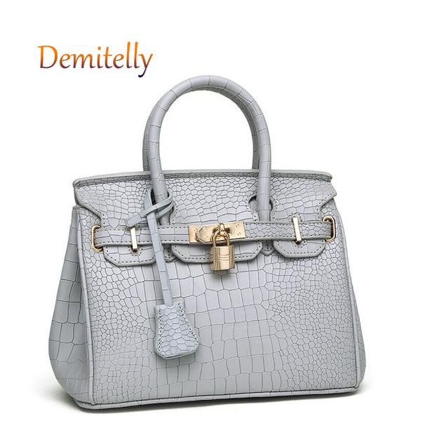 fashionable women's handbag personalized crocodile pattern one shoulder crossbody hand hardware lock ladies tote bag wallet
fashionable women's handbag personalized crocodile pattern one shoulder crossbody hand hardware lock ladies tote bag wallet