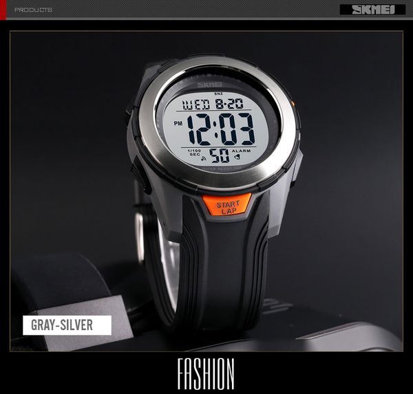 skmei new man sports watches back light led 50m waterproof digital watch chronograph week wristwatches relogio masculino, Slivery;brown
skmei new man sports watches back light led 50m waterproof digital watch chronograph week wristwatches relogio masculino, Slivery;brown