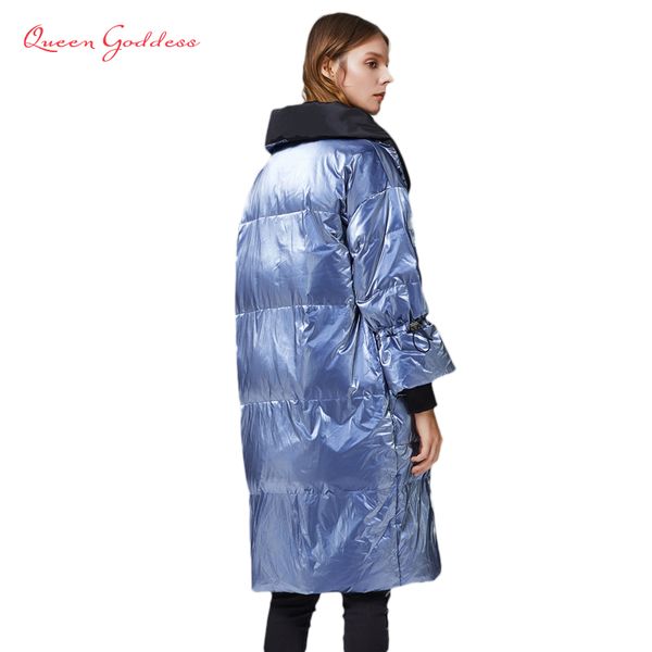 winter thick loose-style long down women flash jacket plus size warm high-necked parkas big pocket&warm cuffs female large coat, Black
winter thick loose-style long down women flash jacket plus size warm high-necked parkas big pocket&warm cuffs female large coat, Black