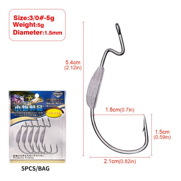 high quanlity offset wide gap hooks soft rubber worm hook 1/0#~4/0# freshwater fishing grip-pin crank hook with heavy lead
high quanlity offset wide gap hooks soft rubber worm hook 1/0#~4/0# freshwater fishing grip-pin crank hook with heavy lead