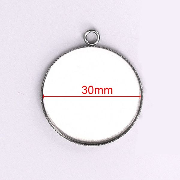 20pcs/lot 30mm round stainless steel pendant cabochon base setting serrated flat bezel jewelry making diy component, Blue;slivery
20pcs/lot 30mm round stainless steel pendant cabochon base setting serrated flat bezel jewelry making diy component, Blue;slivery