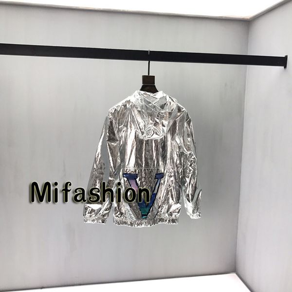 Luxury europe italy equin patchwork embroidery windproof ilver cientific jacket treet fa hion zipper coat warrior oldier hooded jacket
Luxury europe italy equin patchwork embroidery windproof ilver cientific jacket treet fa hion zipper coat warrior oldier hooded jacket