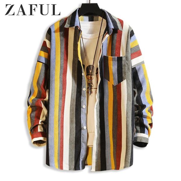 zaful colorful striped pockets drop shoulder corduroy shirt trendy fashion fall casual long sleeve vertical striped men's shirt, White;black
zaful colorful striped pockets drop shoulder corduroy shirt trendy fashion fall casual long sleeve vertical striped men's shirt, White;black