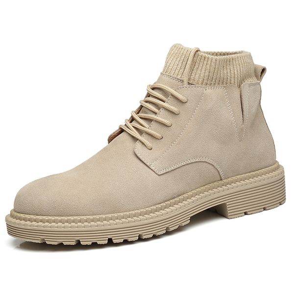 nxy mens work boots genuine leather lace up outdoor shoes ankle bootie fashion male hiking climbing non-slip men casual shoes, Black
nxy mens work boots genuine leather lace up outdoor shoes ankle bootie fashion male hiking climbing non-slip men casual shoes, Black