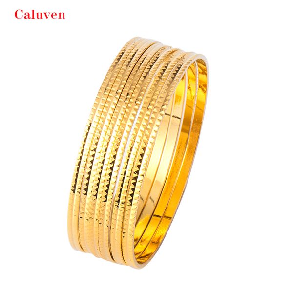 6pcs new african dubai bangles for women ethiopian jewelry copper gold color bangle& bracelet bridal jewelry, Black
6pcs new african dubai bangles for women ethiopian jewelry copper gold color bangle& bracelet bridal jewelry, Black