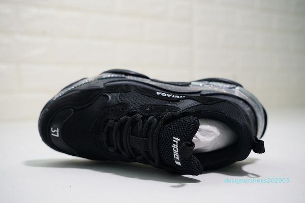 drop ship paris bottom triple-s leisure shoes dad shoes platform triple s sneakers for men womens kanye old grandpa trainer, Black
drop ship paris bottom triple-s leisure shoes dad shoes platform triple s sneakers for men womens kanye old grandpa trainer, Black
