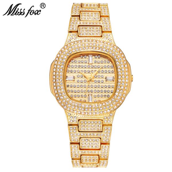 montre femme miss women watch fashion waterproof crystal diamond quartz wristwatch clock gold saat, Slivery;brown
montre femme miss women watch fashion waterproof crystal diamond quartz wristwatch clock gold saat, Slivery;brown
