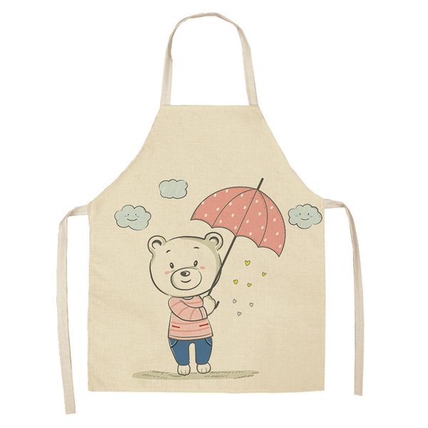 parent-child kitchen apron cute creative cartoon bear printed sleeveless cotton linen aprons for men women home cleaning tools
parent-child kitchen apron cute creative cartoon bear printed sleeveless cotton linen aprons for men women home cleaning tools