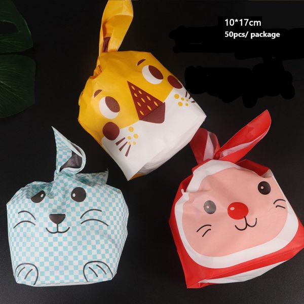 50pcs10x17cm ear plastic candy bag cookies biscuit snack baking packing storage gift bags&boxes wedding party favors
50pcs10x17cm ear plastic candy bag cookies biscuit snack baking packing storage gift bags&boxes wedding party favors