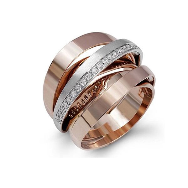 new zircon ring intersection female crystal round stone ring engagement vintage party rings for women multi-layer, Golden;silver
new zircon ring intersection female crystal round stone ring engagement vintage party rings for women multi-layer, Golden;silver