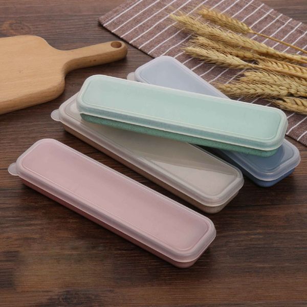 eco-friendly reusable wheat straw empty package box with clear lid travel gift cutlery case for flatware/straws/chopsticks
eco-friendly reusable wheat straw empty package box with clear lid travel gift cutlery case for flatware/straws/chopsticks
