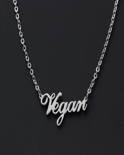 vegan necklac вегетарианская символ серебро letters vegan стиль жизни подарков ювелирные изделия для женщин vegan necklac дешевом gocxn, Silver
vegan necklac вегетарианская символ серебро letters vegan стиль жизни подарков ювелирные изделия для женщин vegan necklac дешевом gocxn, Silver