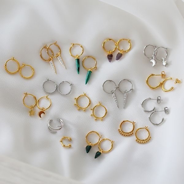 trendy people mix and match 925 silver gold plated simple fashion earbone clip earbone ring earring small earring earrings clip, Golden
trendy people mix and match 925 silver gold plated simple fashion earbone clip earbone ring earring small earring earrings clip, Golden
