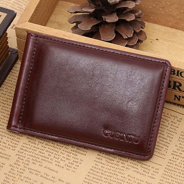 yishen pu leather men money clips vintage bifold male small purse slim card case casual male short wallets dollar clips 1003#, Black
yishen pu leather men money clips vintage bifold male small purse slim card case casual male short wallets dollar clips 1003#, Black