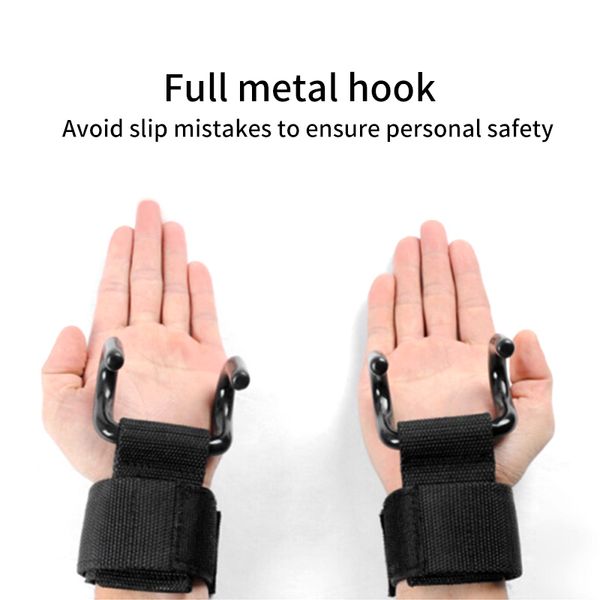 1 pair steel hook grips accessory practical training gym grips straps wrist support weights power steel hook equipment
1 pair steel hook grips accessory practical training gym grips straps wrist support weights power steel hook equipment